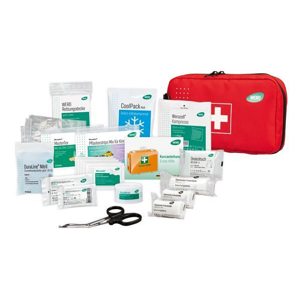 WERO MediBag Erste Hilfe Tasche, gefüllt, 200136, 4052677007192