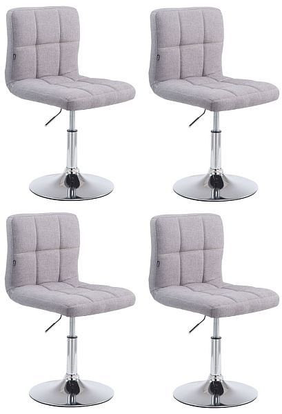 CLP Palma Lounger V2 Stoff, grau, VE: 4 Stück, 318621