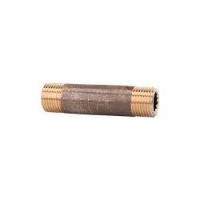 Riegler Rohrdoppelnippel, Messing, 111089, 4047322280327