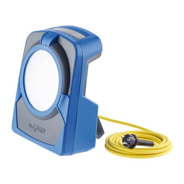 ELSPRO LED-Flächenleuchte QV LED 40, Spannung: 230 V, 10 m Zuleitung mit Stecker, 3 Schuko-Steckdosen, QVL2340/10/03