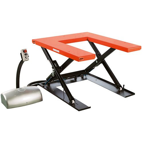 Schefer Hydraulischer Flachscherenhubtisch HTF-G Eco, mit Auffahrrampe, 1203510145114