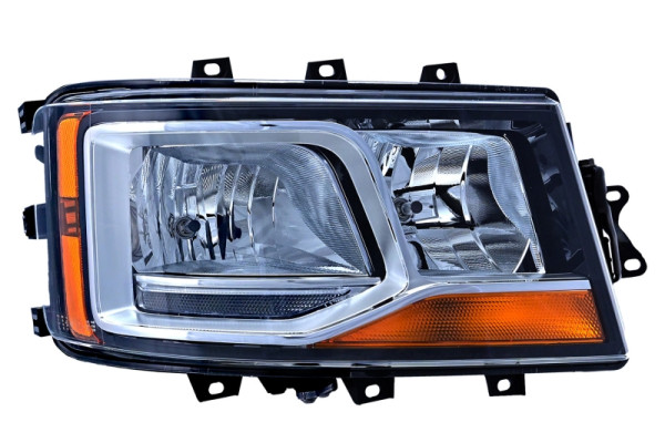 HELLA Halogen-Hauptscheinwerfer, für u.a. Scania L,P,G,R,S, NCC, für Rechtsverkehr, rechts, 1EH 014 541-061