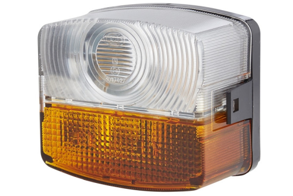 HELLA Blinkleuchte, Halogen, 12/24V, Anbau/Schraubanschluss, Stecker: Flachstecker, rechts, Lampenart: C5W / P21W, 2BE 003 182-101