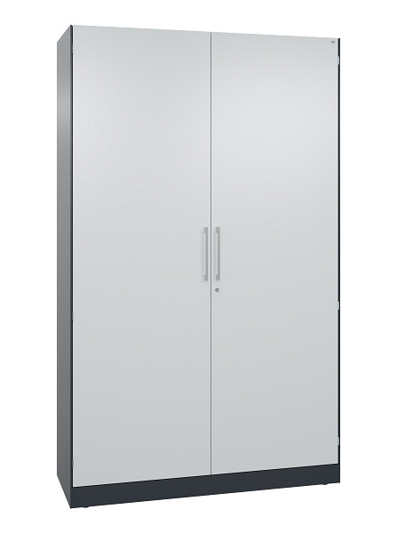 C+P Flügeltürenschrank Asisto, H1980xB1200xT435mm, 7016/7035, 141001-000 S10269