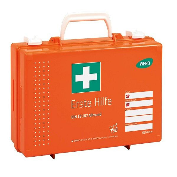 WERO Erste Hilfe Koffer DIN 13157 Allround in Werotop 350, 206527