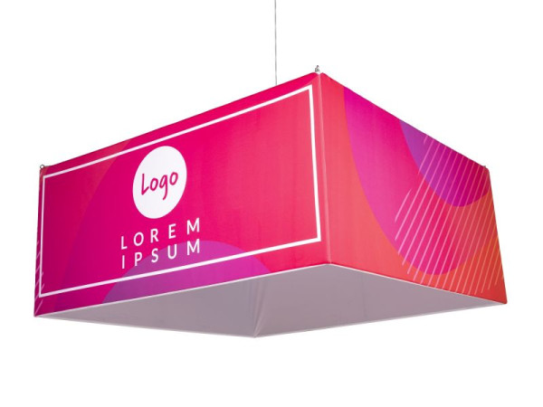 Showdown Displays Zip-up quadrat M, silber, Aluminium, ZUSM