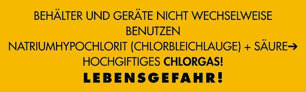 Schilder Klar Betriebsbeschilderung Behälter nicht wechselweise benutzen, 400x120 mm Folie selbstklebend, 562/00