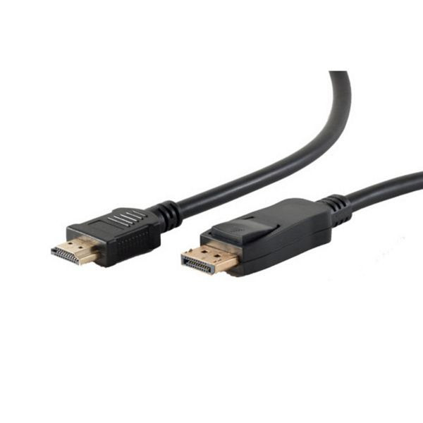 S-Conn Displayport Stecker 20p auf HDMI Stecker, vergoldete Kontakte, 3,0m, 77493-2