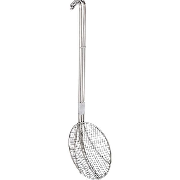 Stalgast Back- / Frittierlöffel aus Chromstahl, Ø 20 cm, Stiellänge 59 cm, KK0903200