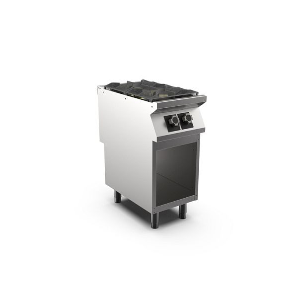 Mareno M1-700 Gaskocher 2 Brenner, 40cm, 400(B)x750(T)x900(H)mm, PC74GG, 171.102