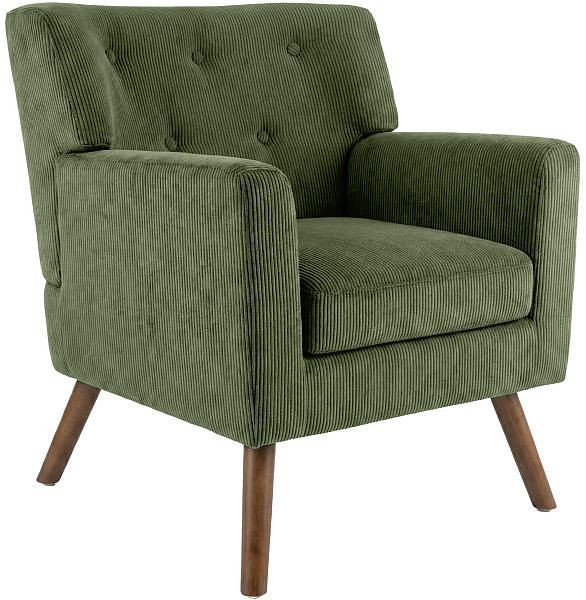 CLP Sessel Kioni Cord, grün, 326125, 4255716355289