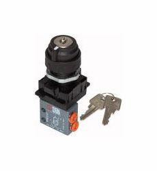 Metal Work 3/2-Wege-Miniaturventil, manuell betätigt, Zugschalter, bistabil, mit Schloss, 106412