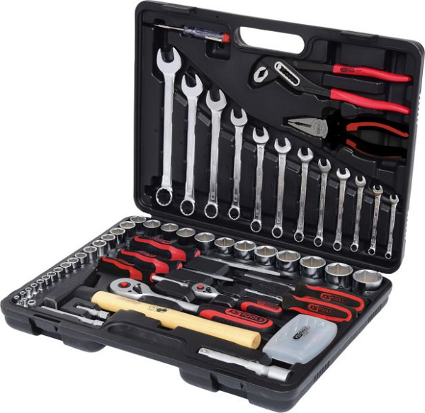 KS Tools 1/4"+1/2" Werkzeug-Satz, 88-teilig, 911.0688, 4042146043608