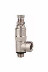 Riegler Kleinstdruckregler, Druckanschluss am Einschraubgewinde, Anschluss Schnellverschraubung, 107038