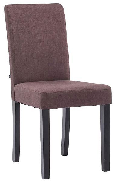 CLP Esszimmerstuhl Ina Stoff schwarz, braun, 101176964