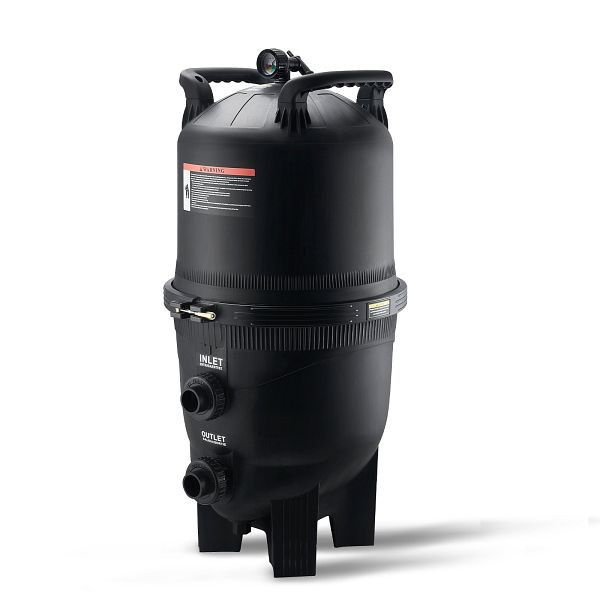 VEVOR Kartuschen-Poolfilter, 49 m² Filterfläche, oberirdisches Schwimmbad-Filtrationsfiltersystem mit Upgrade-Filter, YCTSGLQDXYCB9F620V0