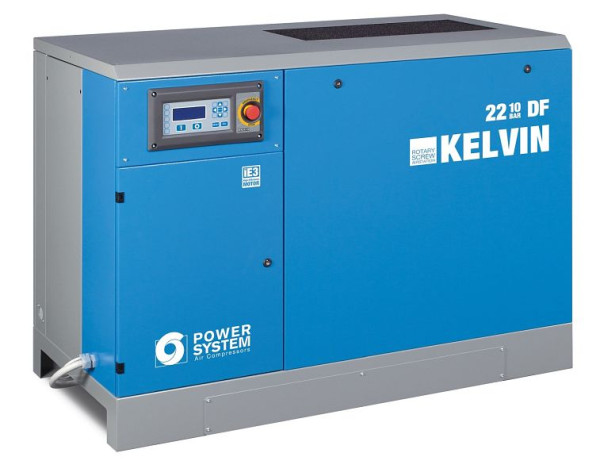 POWERSYSTEM IND Schraubenkompressor Industrie mit Trockner, Powersystem KELVIN 22 - 8 bar DF, 25210129
