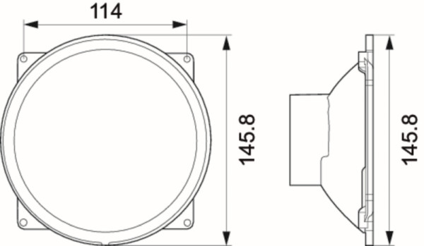 HELLA Hauptscheinwerfer - M133 - 12V - Einbau - links, 1A3 997 262-037