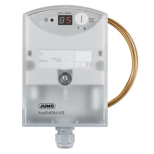 JUMO elektronischer Frostschutzthermostat, 0 bis 10 °C, Fühlerleitung 6000 mm, 60003411