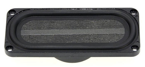 Visaton Breitbandlautsprecher mit Holzmembran und stabilem Kunststoffkorb SC 4.9 FL - 8 Ohm, 8051