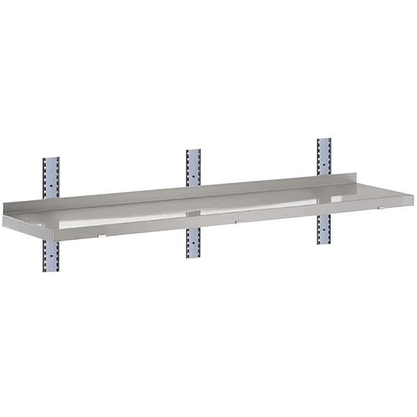 Gastro M Komplettes Regal 1 Ebene 160x40cm - Vollmontageset (Ohne Schrauben), HZ759