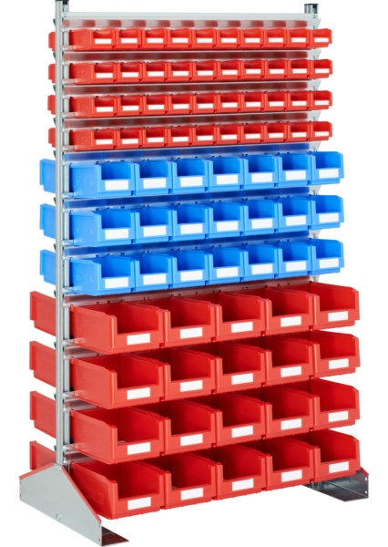 BITO Ständerregal SR2N zweiseitige Nutzung verzinkt Set, 13421