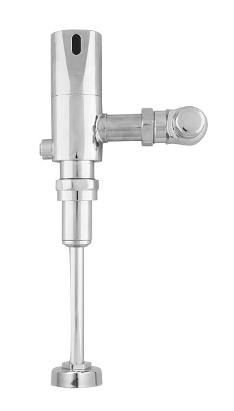 Benkiser Twinmat Elektronik Urinal Elektronik Aufputz Urinal-Druckspüler mit seitlichem Anschluss für Batteriebetrieb, 6993300