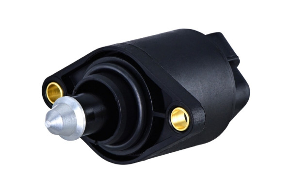 HELLA Leerlaufregelventil, Luftversorgung, 12V, 4-polig, geschraubt, elektrisch, Anzahl der Befestigungsbohrungen: 2, mit Dichtungen, 6NW 358 192-141