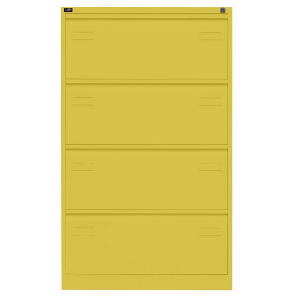 Bisley LIGHT Hängeregistraturschrank LIGHT, doppelbahnig, 4 HR-Schubladen, 677 tickleweed, CDF4677