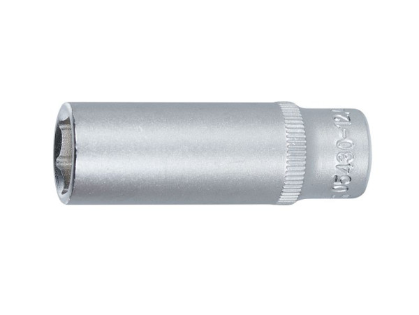 SW-Stahl Steckschlüsseleinsatz, 1/4", 12 mm, tief, 05430-12,0