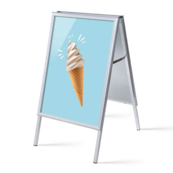 Showdown Displays Kundenstopper A1 Komplettset Eis, ZPA1G32MEI204