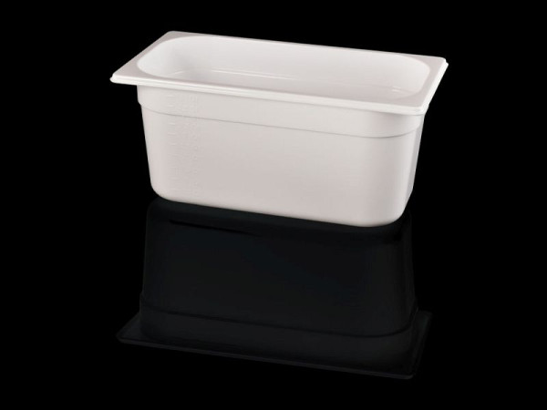 Hendi GN Behälter 1/3, 5,7 L, LxBxH: 325x176x150 mm, Weiß, 862568