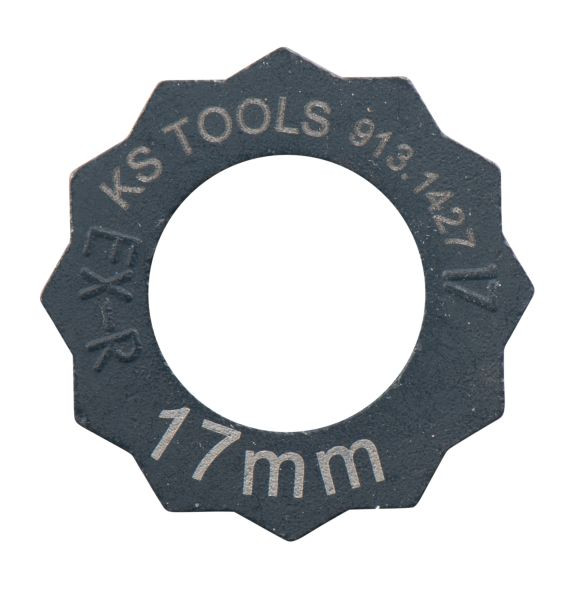 KS Tools Muttern-Ausdreher, 17 mm, 913.1427, 4042146824719