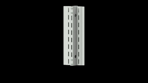 ANKE Werkbänke Aufbaustütze Systemaufbau, 147 x 107 x 400 mm, RAL 7035, 960.911