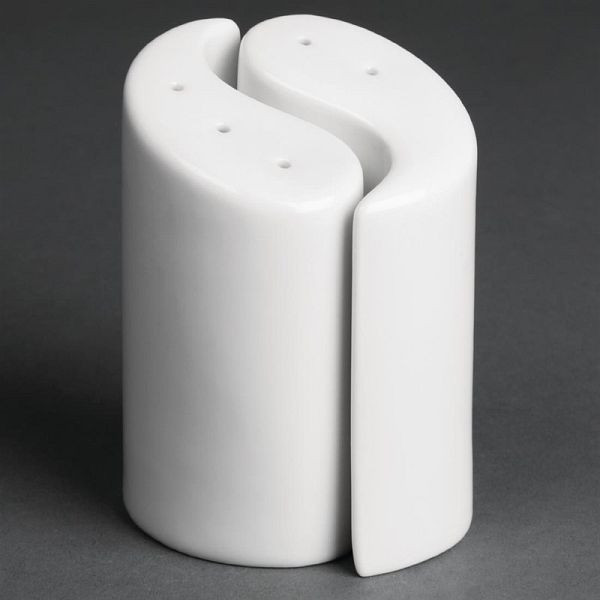 Olympia Whiteware Salz- und Pfefferstreuer Ying und Yang 9,5cm, VE: 12 Stück, Y107