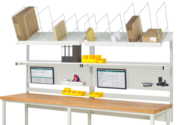 RAU System-Aufbau - Komplettset 03, für Produktbreite 3000 mm, RAL7035/RAL7035, EE-BW-KS-03-3000.12