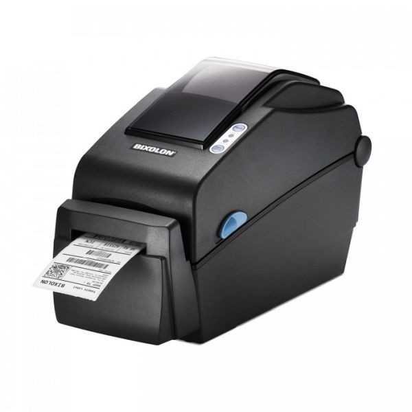 Bixolon 2-Zoll Thermodirektdrucker für Barcode und Etiketten, grau, Bluetooth, SLP-DX220BG