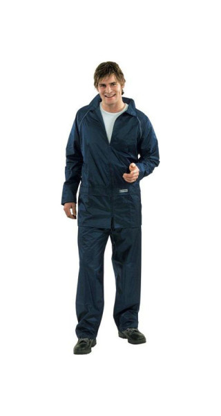 Planam Outdoor Aqua Regenanzug, marine, Größe XXXL, 1406064