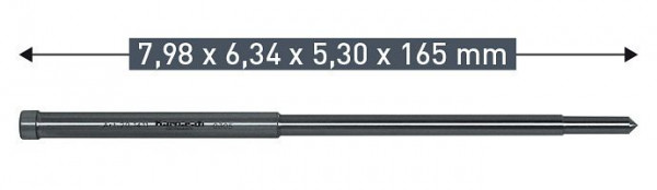 Karnasch Auswerferstift 7,98x6,34x5,30x165mm, VE: 2 Stück, VE: 2 Stück, 201405