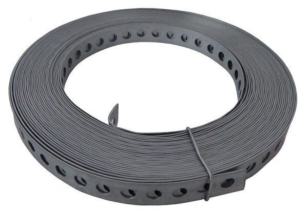 OKU Lochband für die Befestigung von der Poolheizung Solar V2A, 12 x 0,8 mm - Rolle à 10 m, 3210-1