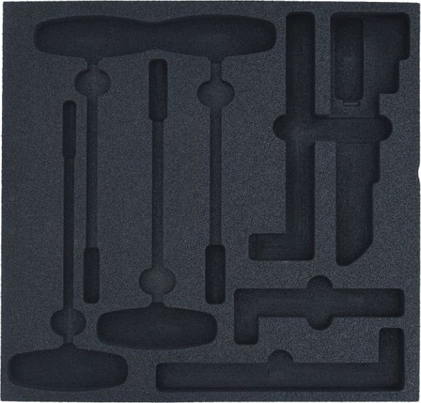 SW-Stahl Schaumeinlage, unbestückt, für Z3023-5, Z3023-EINLAGE5