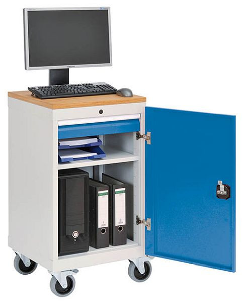 Bedrunka+Hirth Holzplatte Buche-Multiplex, für Computerwagen T500-2, BxTxH 530 x 500 x 25 mm, 03.53/50.25