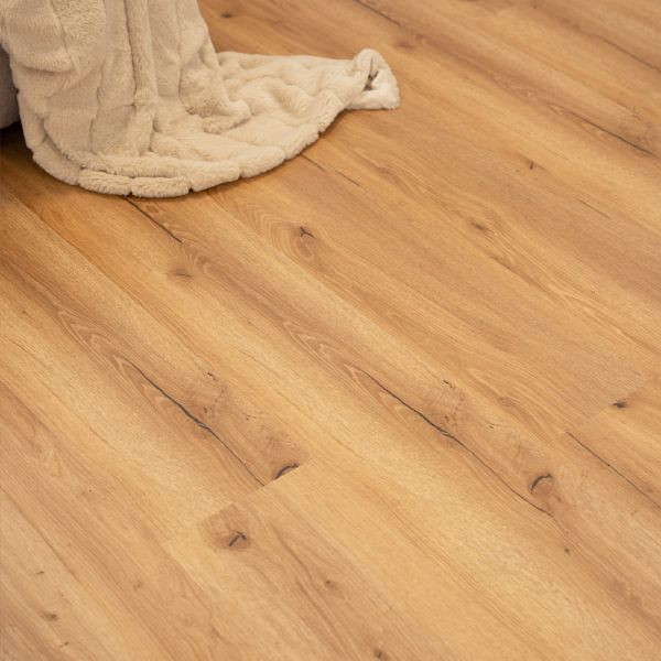 HOME DELUXE Klick-Vinylboden mit Trittschall LOMEA Nussbaum, 1 m², 73996