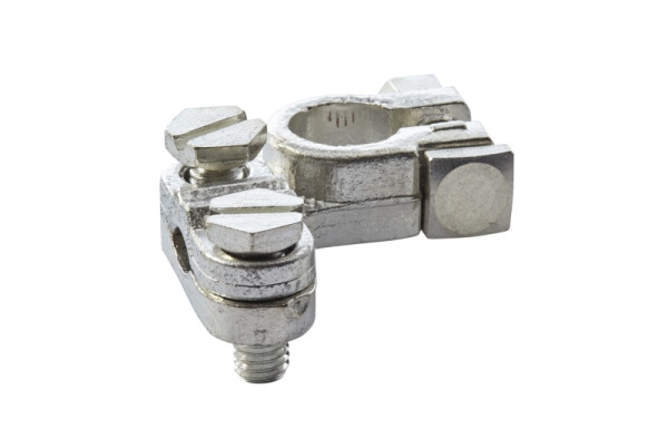 HELLA Batteriepolklemme, Form F/für Minuspol, 12/24V, Ø: 15.9mm, von: 50mm², bis: 120mm², DIN/ISO: 72 331, 8KX 707 911-011