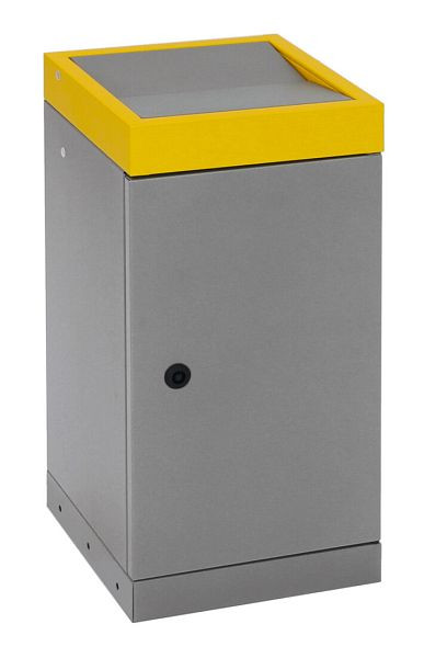 stumpf Abfalltrennung ProTec-Plus, graualu/1003, verzinkter Innenbehälter, 30 Liter, 607-030-0-2-103