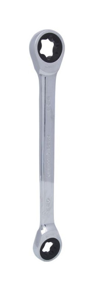 KS Tools GEARplus Torx-E-Doppel-Ratschenringschlüssel, E20xE24, 503.4357