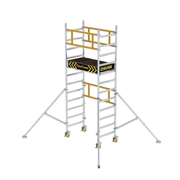 Munk Günzburger Steigtechnik FlexxTower Ein-Personen-Gerüst Plattformhöhe 2,10 m, 125122