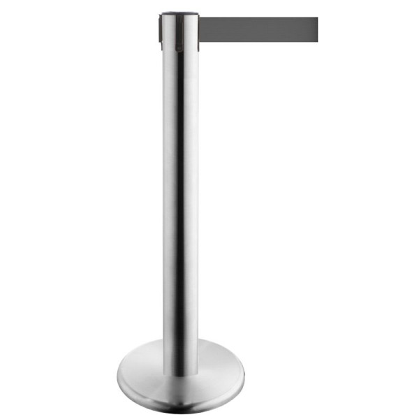 Stein HGS Personenleitsystem -P-Line Titan-, edelstahl, grau, mit Gurtendstück (Standard), 15692-0802