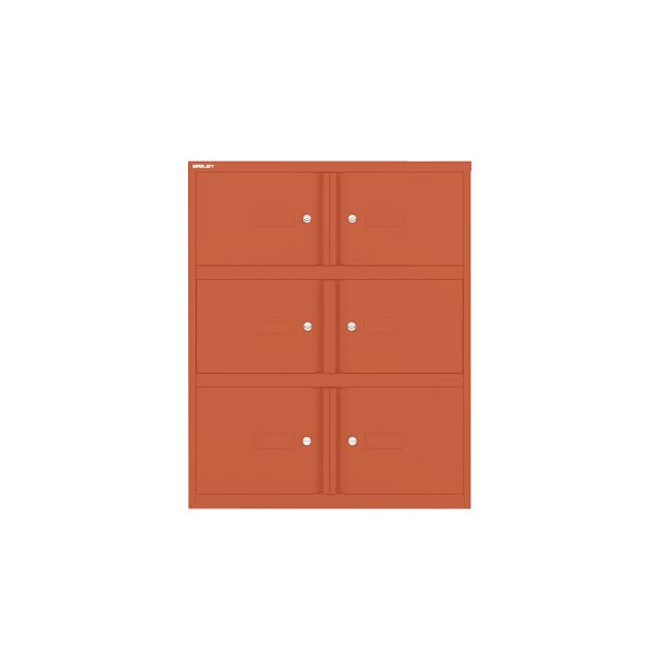 Bisley Essentials Office Locker, Höhe 1000-1024 x Breite 800 x Tiefe 470 mm, 683 sevilla, YELD0810683