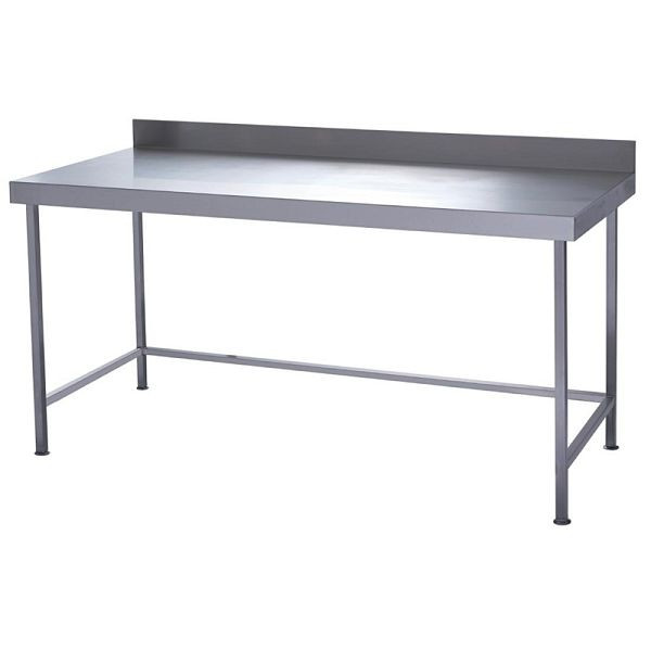 Parry Vollständig geschweißter Wandtisch aus Edelstahl 1200 x 600 mm, DC598